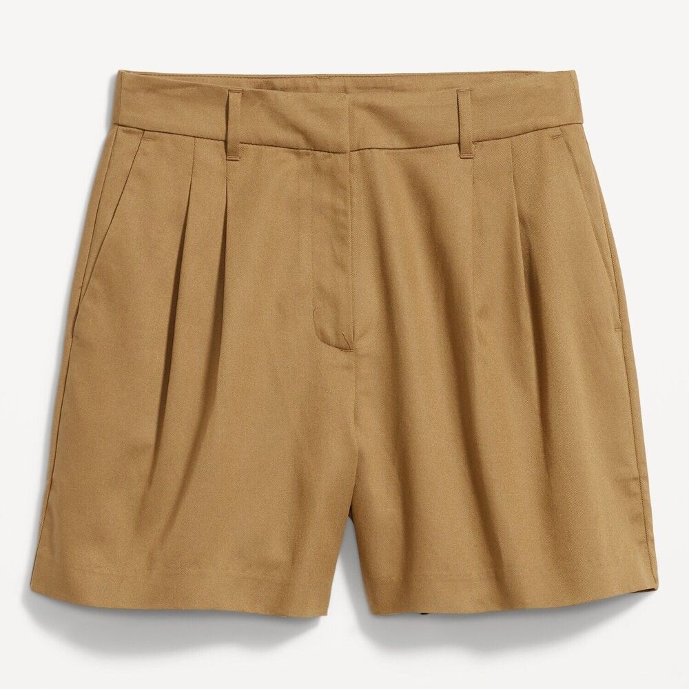 Old Navy High-Rise Taylor Trouser Shorts XL Casual Chic Minimalist Contemporary - Picture 11 of 11